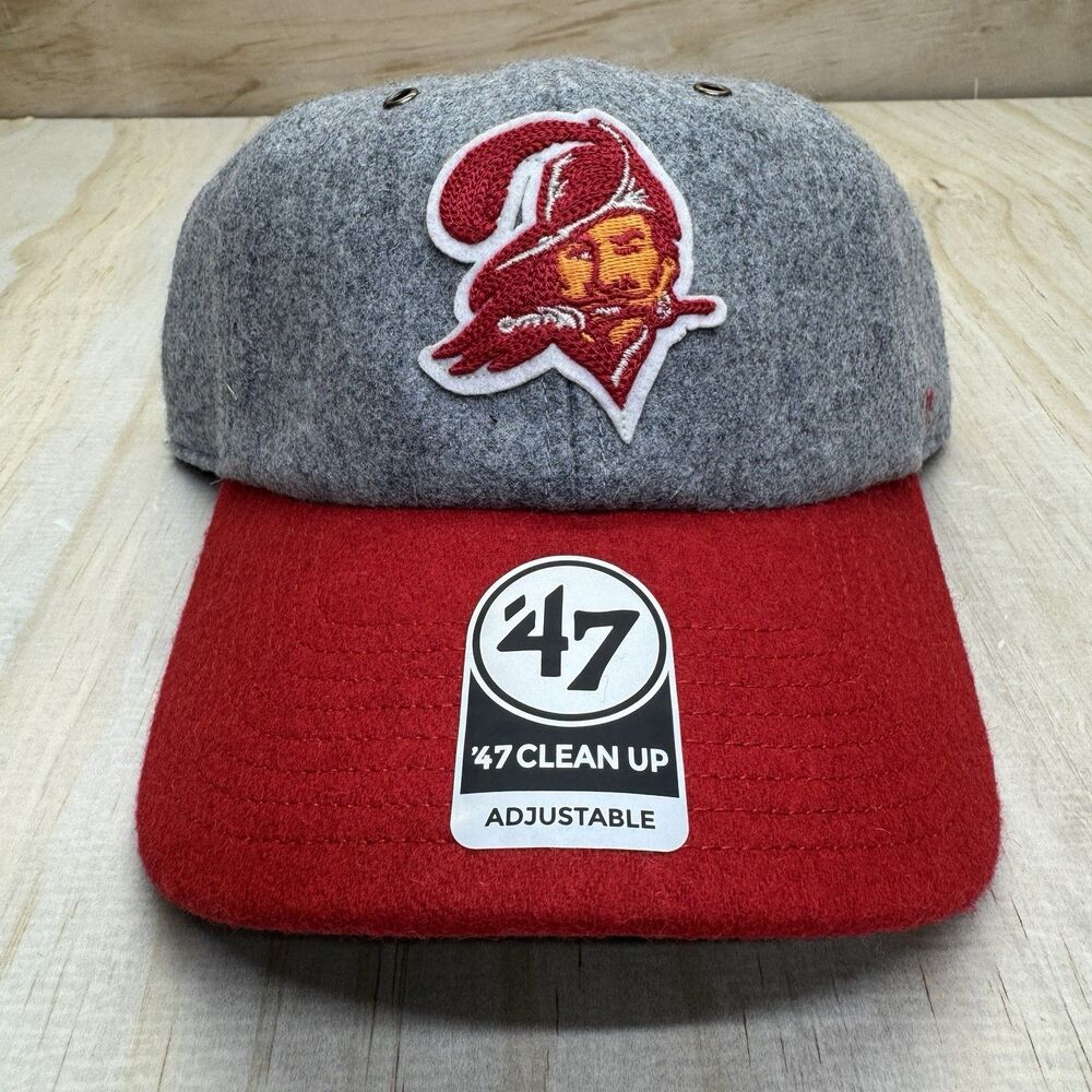 NEW Tampa Bay Buccaneers '47 Brand Golden Age Clean Up Retro Adjustable Hat Cap